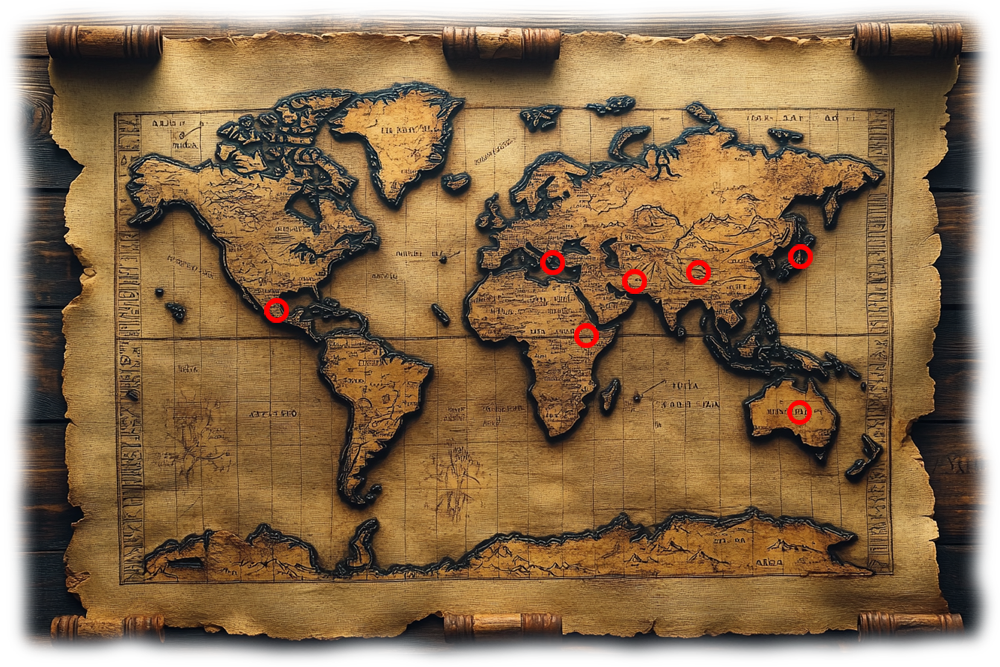 Carte du monde