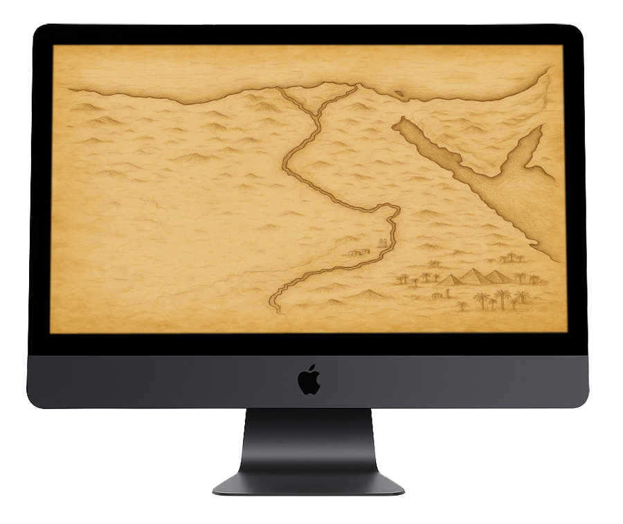 Carte Égypte